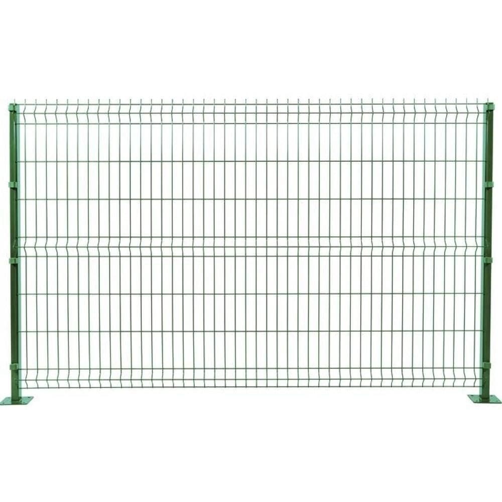 Tela Soldada para Gradil Morlan Revestida em PVC 4,30 mm 1,03 x 2,50 Metros - Verde