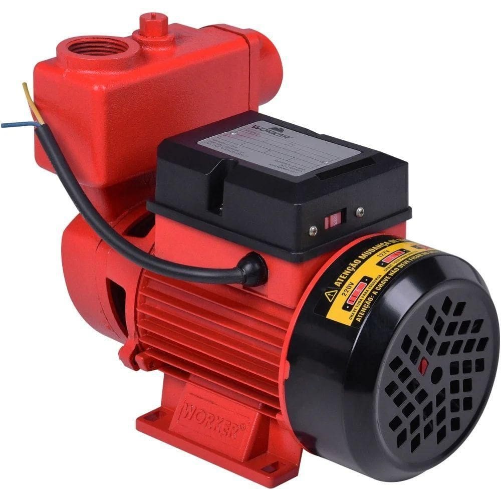 Bomba Periférica Auto Aspirante 1hp 127/220v Worker