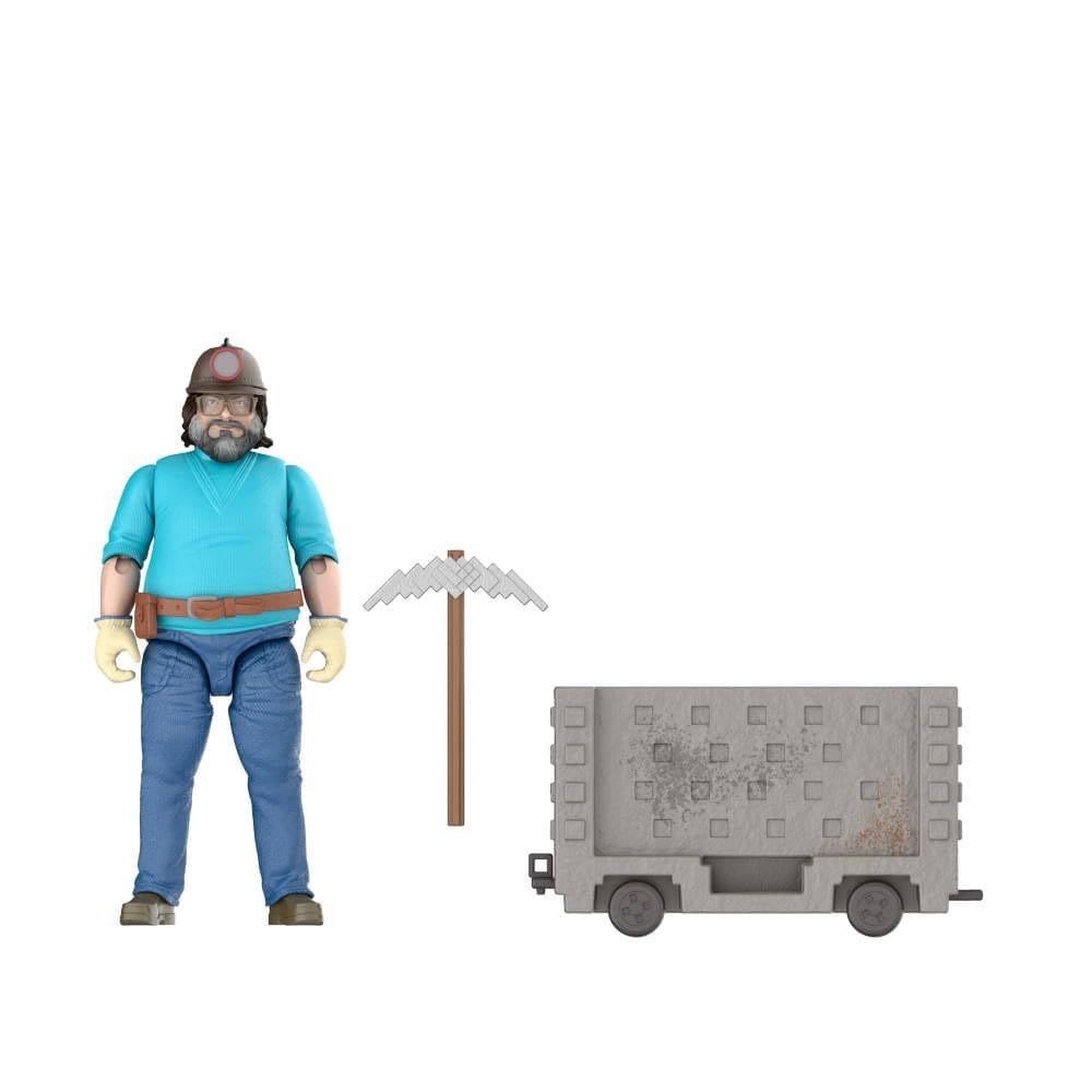 Conjunto de bonecos de ação Minecraft Explosive Minecart Escape