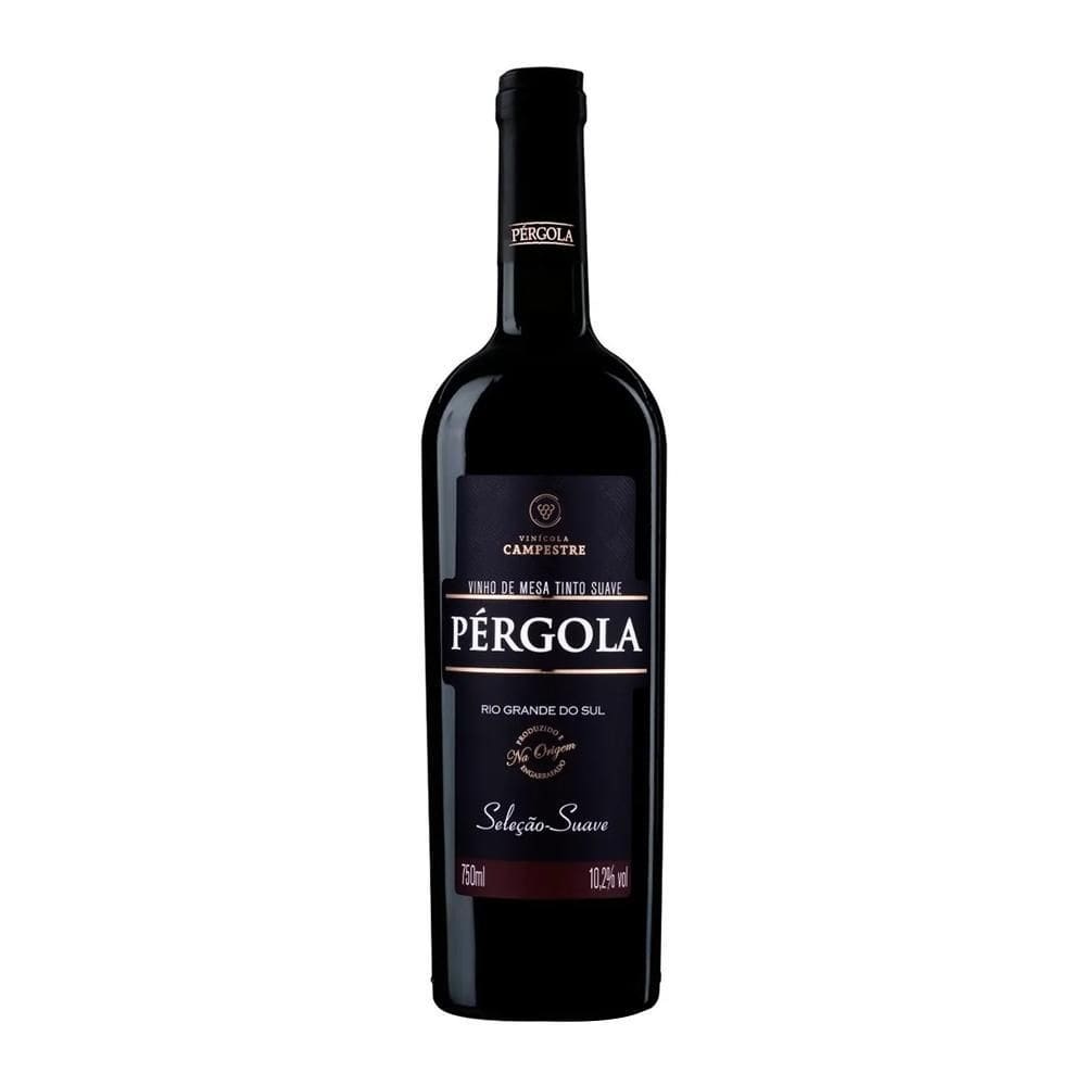 Vinho Tinto Suave Seleção Pergola 750Ml