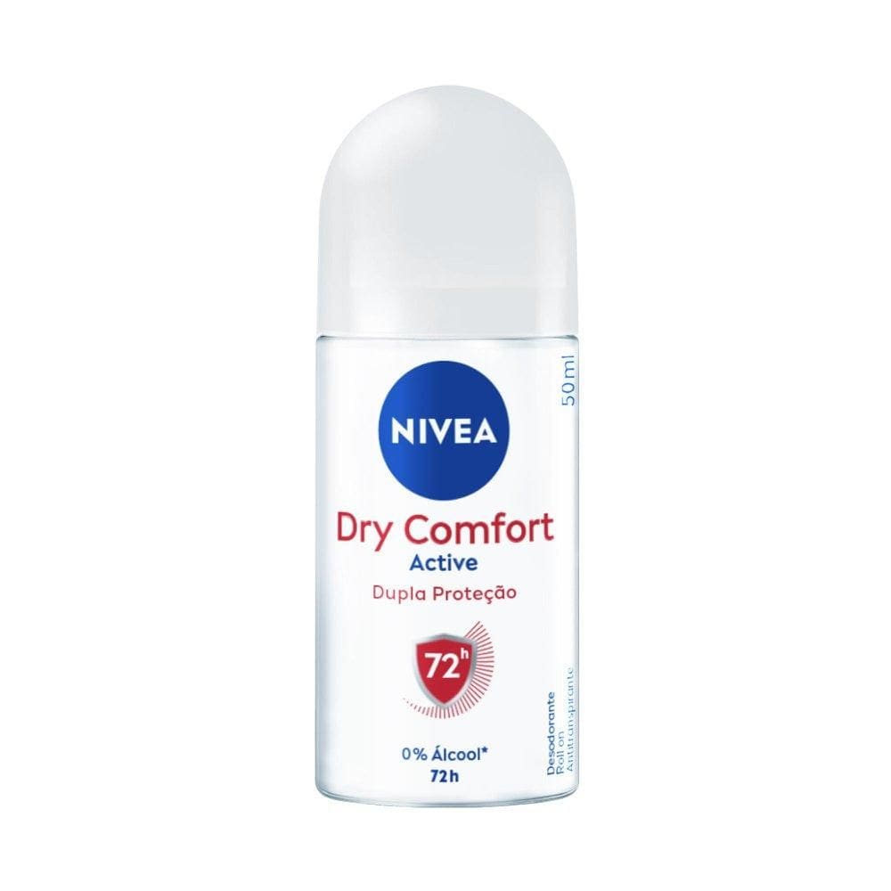 Desodorante Antitranspirante Roll-on NIVEA Dry Comfort 50ml