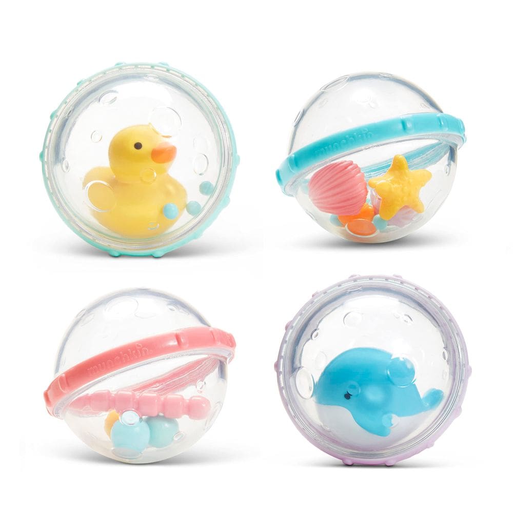Brinquedo de banho Munchkin Float & Play Bubbles para bebês e crianças pequenas