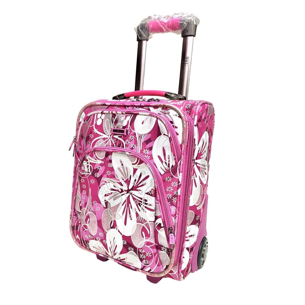 Mala De Bordo Infantil Floral 10Kg Alta Resistência