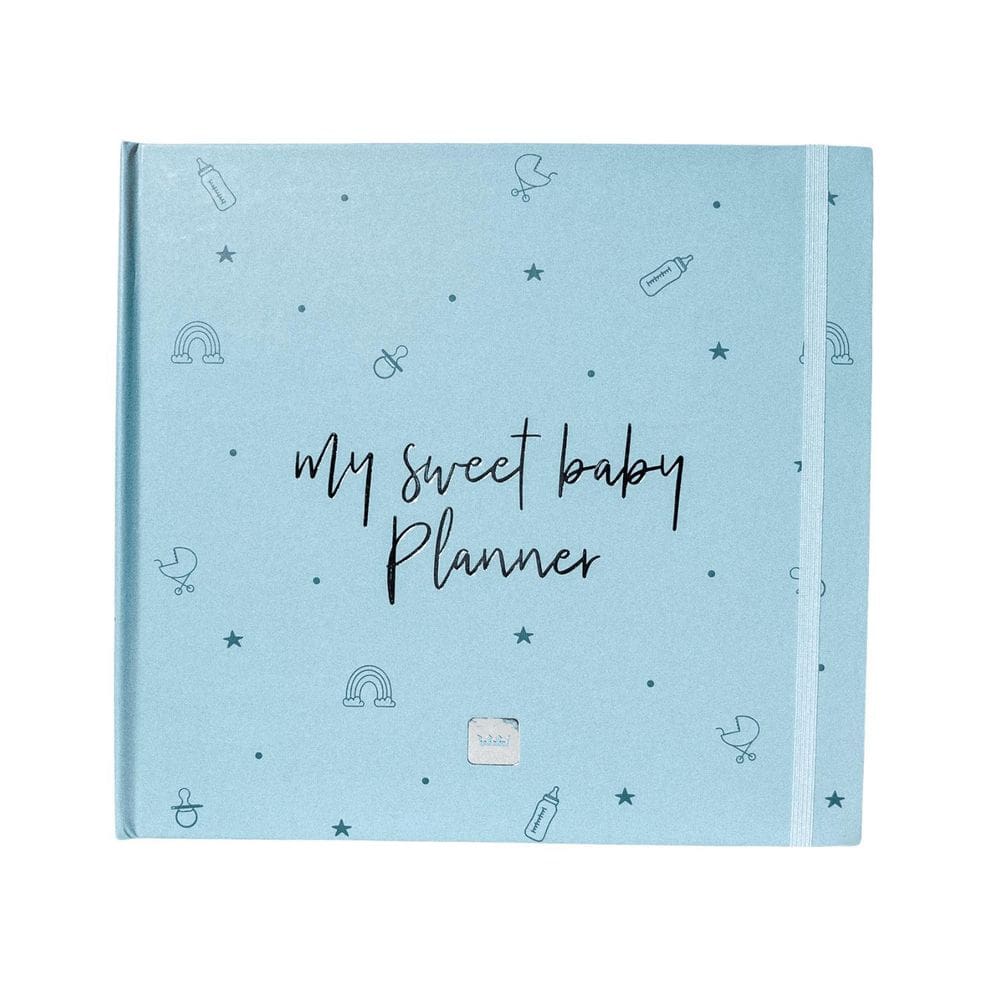 Planner Agenda My Sweet Baby Planner De Bebe Wonder Azul