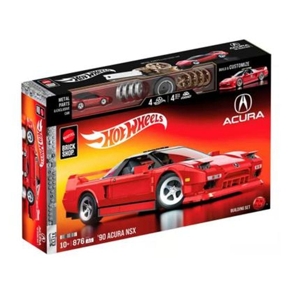 Hot Wheels Brick Shop Elite 90 Acura Nsx - Mattel JFT17