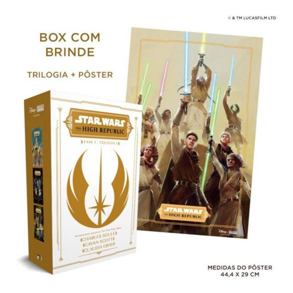 Box Star Wars: High Republic – Fase I – Trilogia I