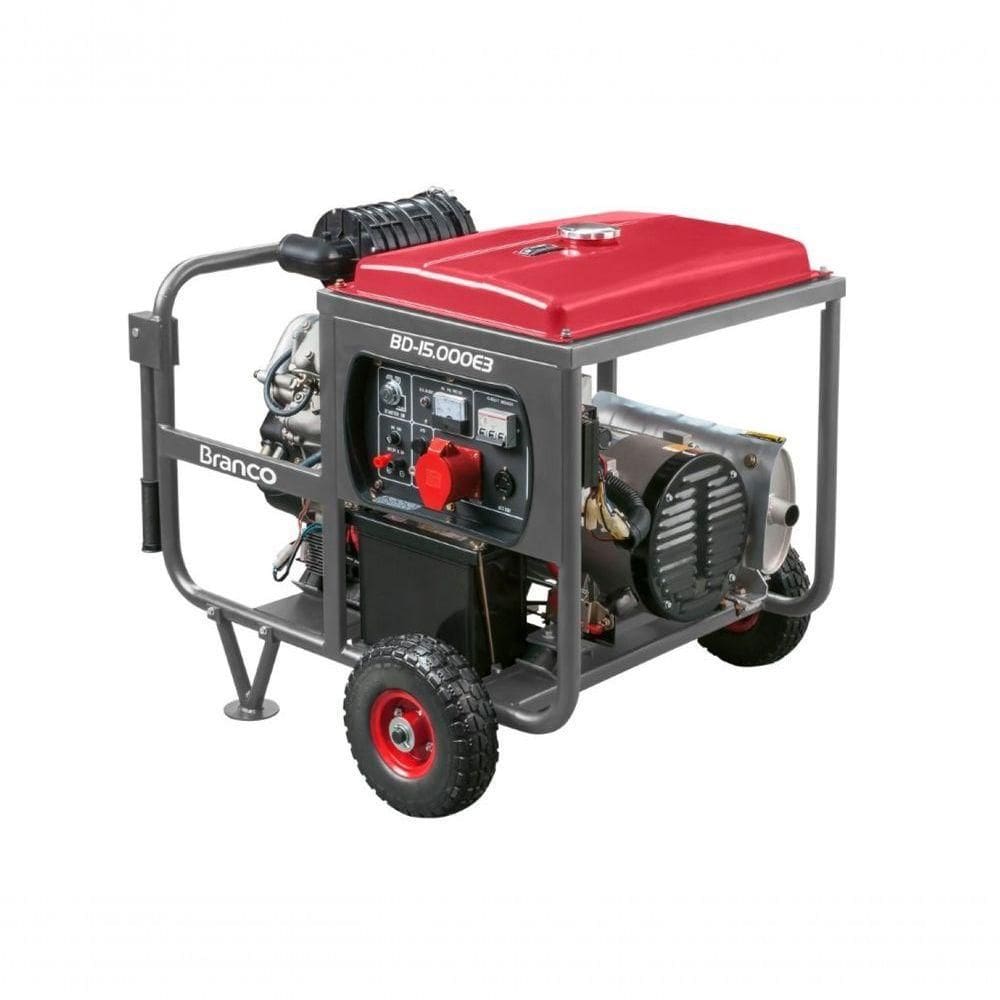Gerador Diesel 14kva Trifásico 220v Bd15000e3 G2 Branco