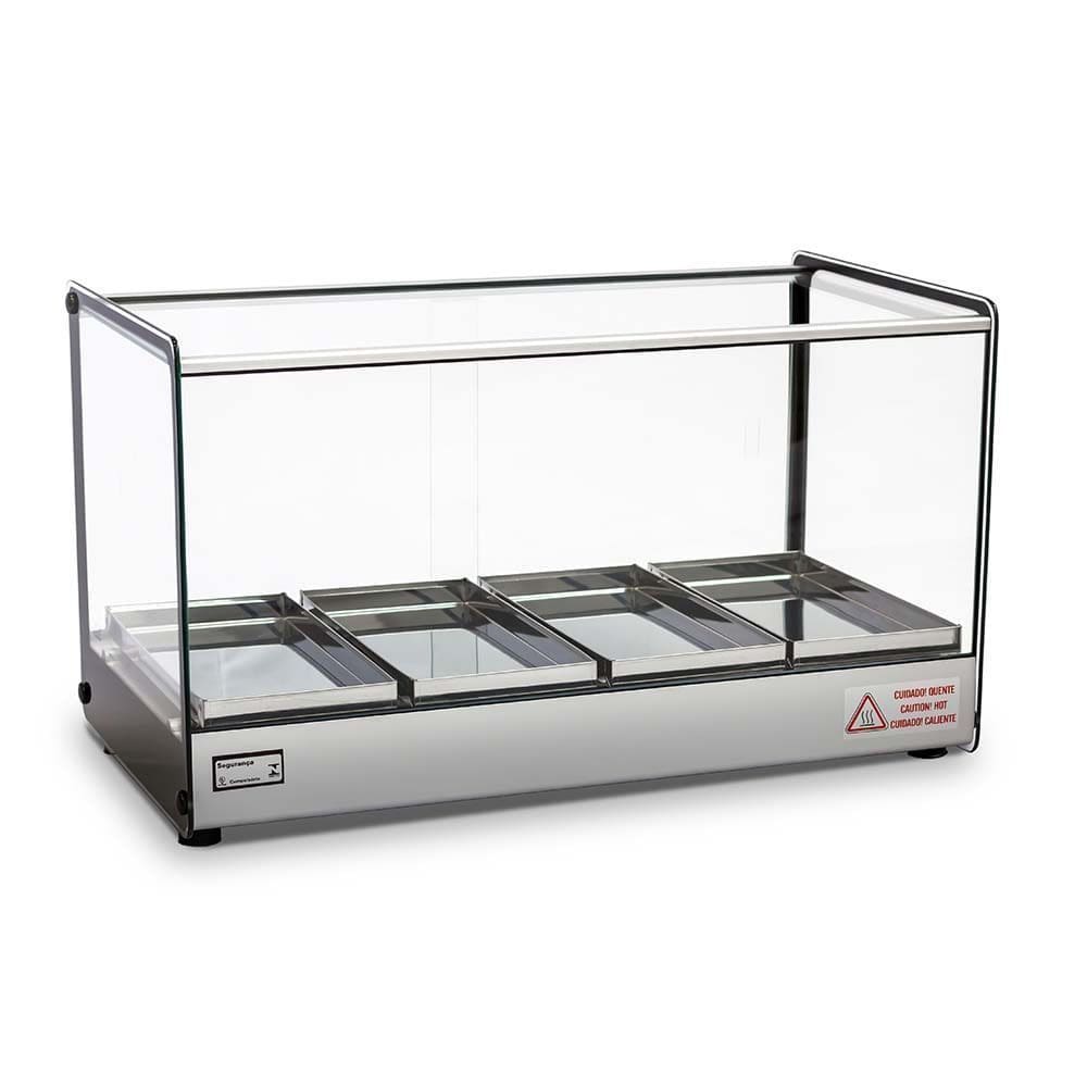 Estufa Quadrada EVR 4 Bandejas Titã EVR RETA COM LED 4B CINZA 127V