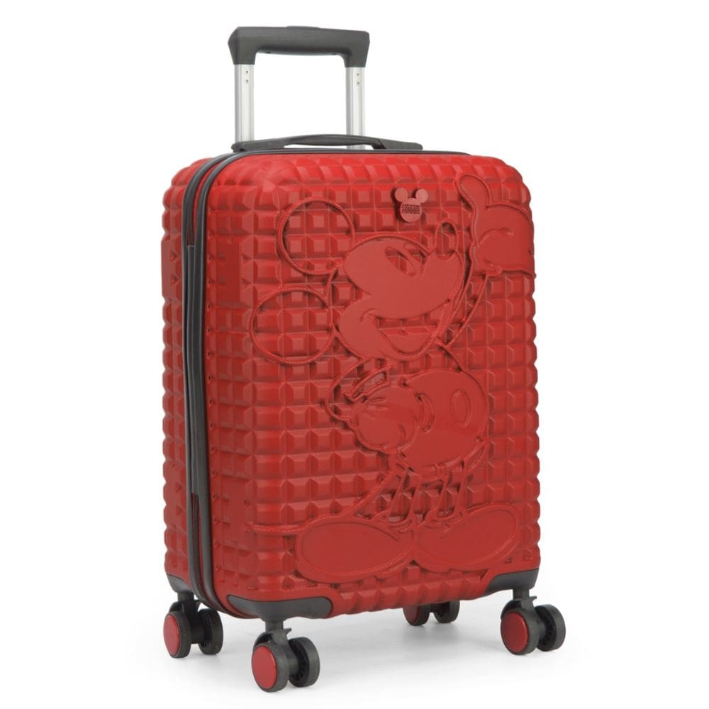 Mala De Viagem Pequena Vermelho Mickey Luxcel Up4you