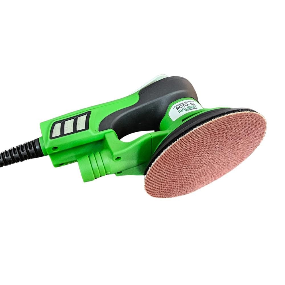 Lixadeira de Teto e Parede Nauber Roto-5E 350W Led Indicador de Velocidade com 6 Furos 220V