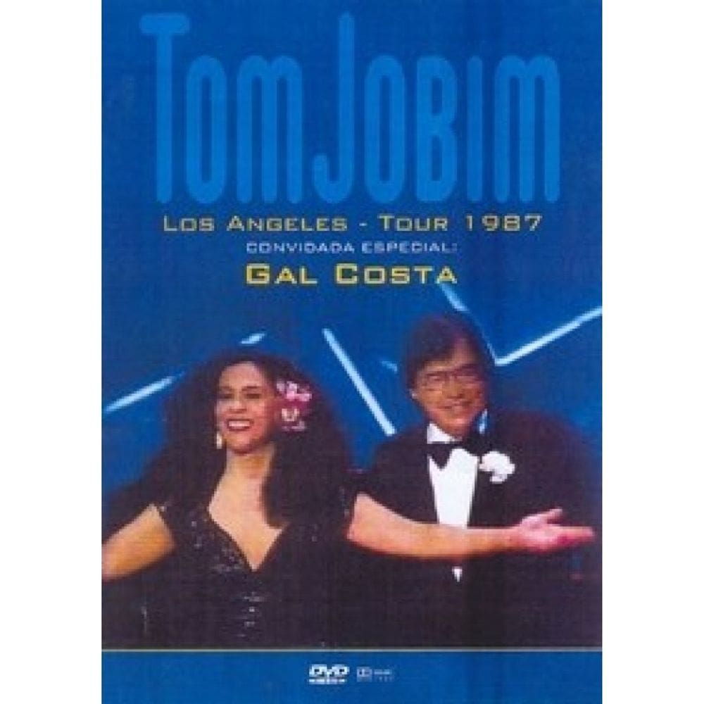 DVD Tom Jobim - Los Angeles Tour 1987 Convidada Gal Costa