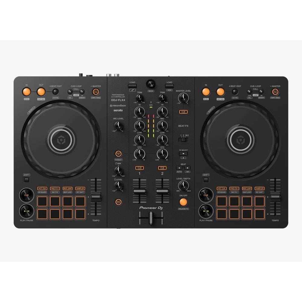 Controlador Portátil Pioneer DJ DDJ-FLX4 02 Canais