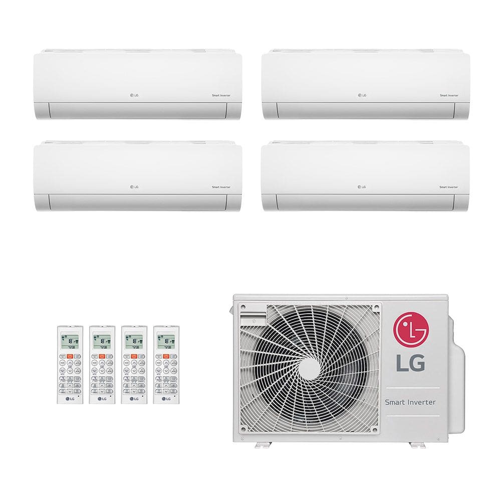 Ar-Condicionado Multi Split Inverter LG 30.000 (4x Evap HW 9.000) Só Frio 220V