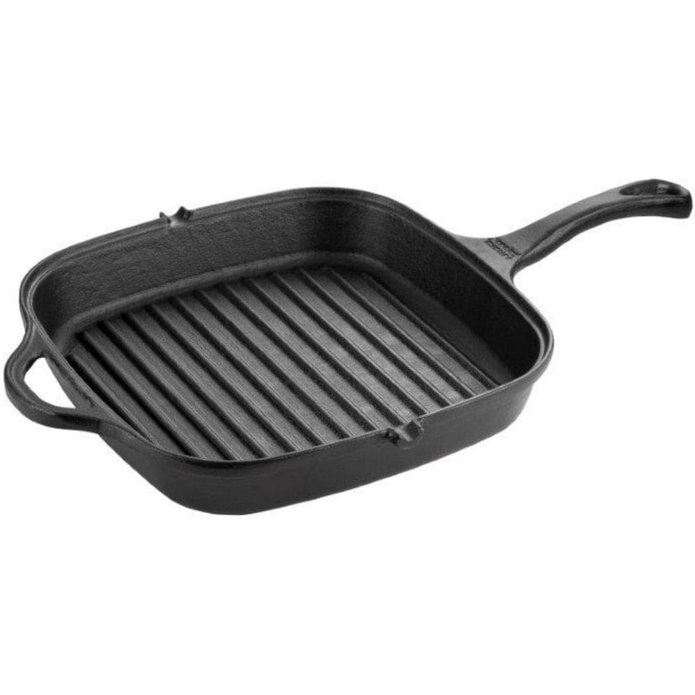 Frigideira grill 26×26cm 1,8L cabo e alça ferro Panela Mineira