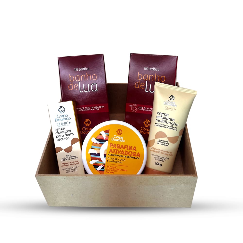 Corpo Corpo Dourado Kit Verão Dourado