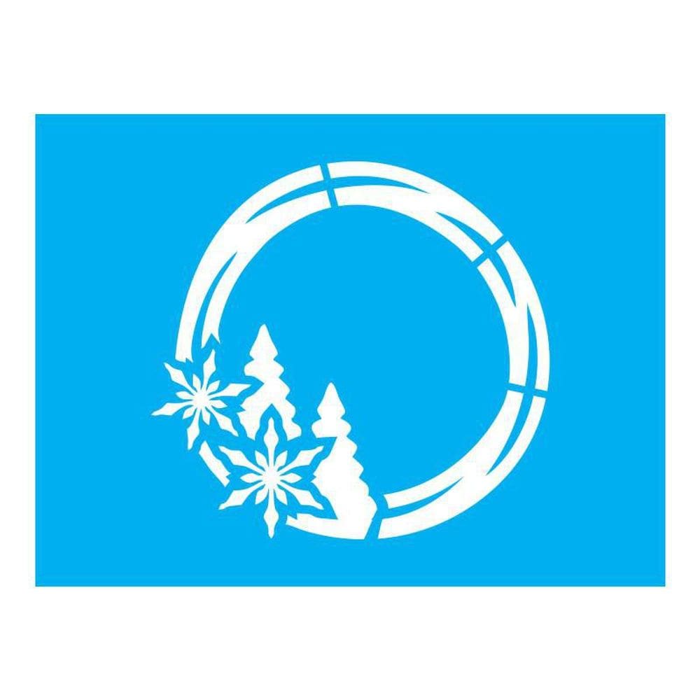 Stencil Tamako Moldura - 15X20Cm - Ref A3455