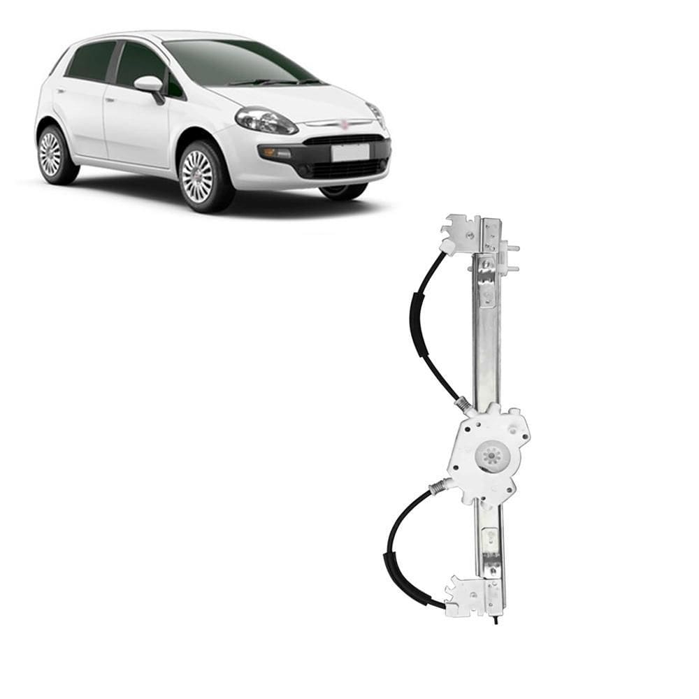 Máquina Vidro Elétrico Dianteiro Punto Linea Dir Mabuchi