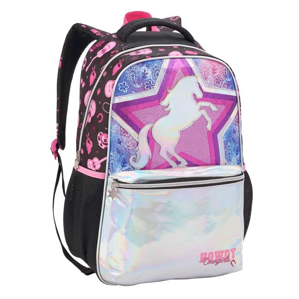 Mochila Infantil Feminina Cowgirl