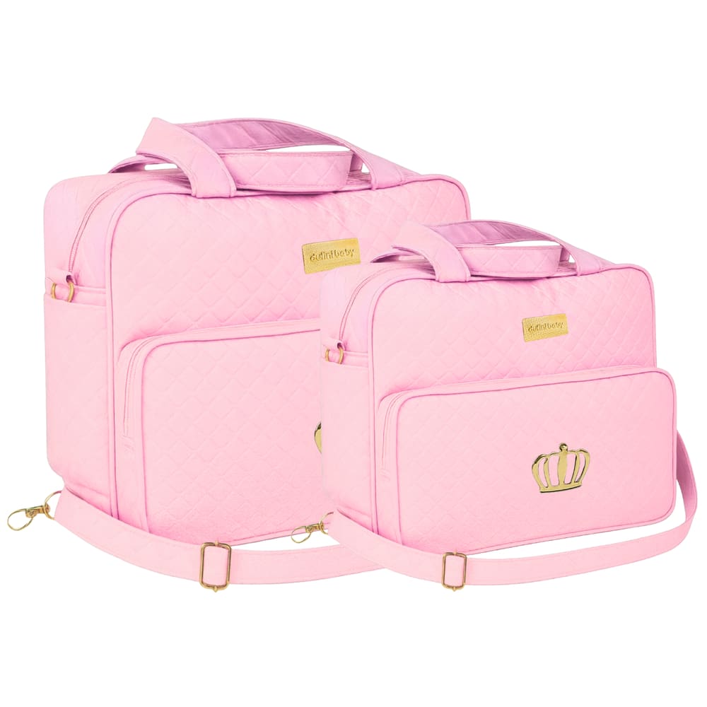 Kit Bolsa Maternidade Bebê Menino Menina Dulini Baby