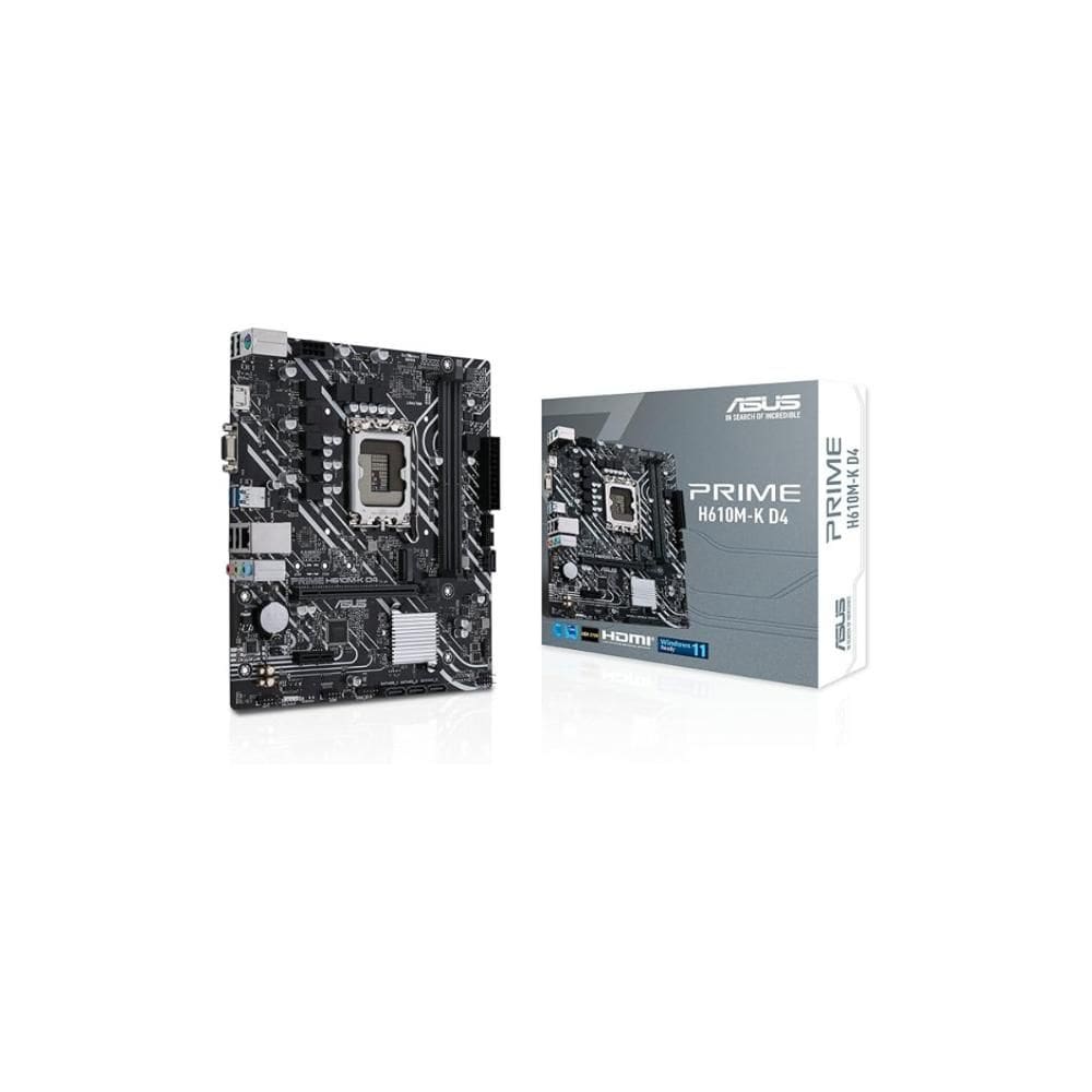 Placa Mae Asus Prime H610M-K D4 90Mb1A10