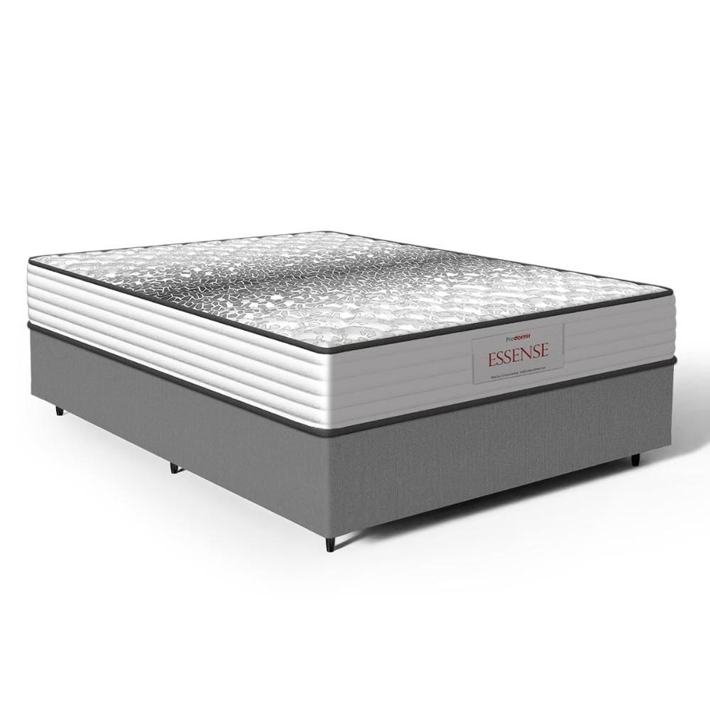 Cama Box com Colchão de Molas Ensacadas Double Face Essence Probel Casal 138cm