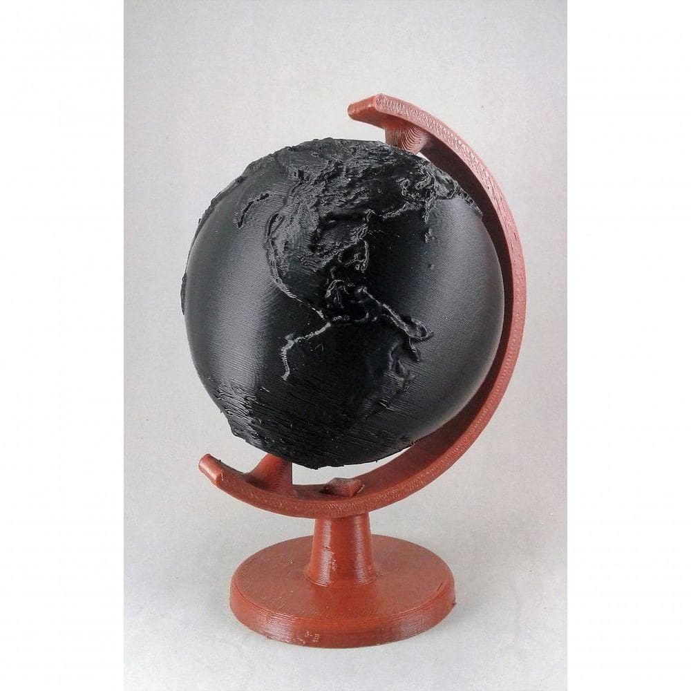 Globo Terrestre Decorativo Feito Com Impressão 3d