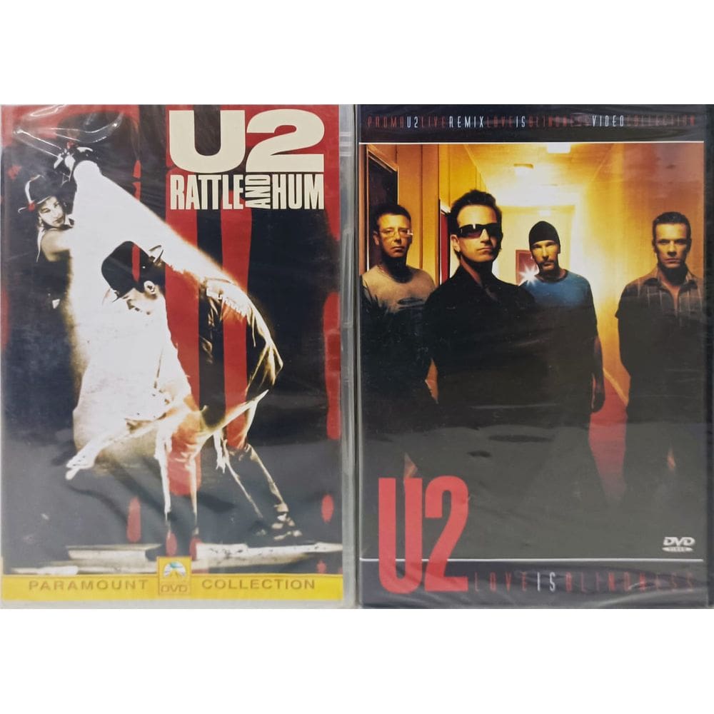 DVD -  U2 – Love Is Blindness / Rattle And Hum (2 DVDS)