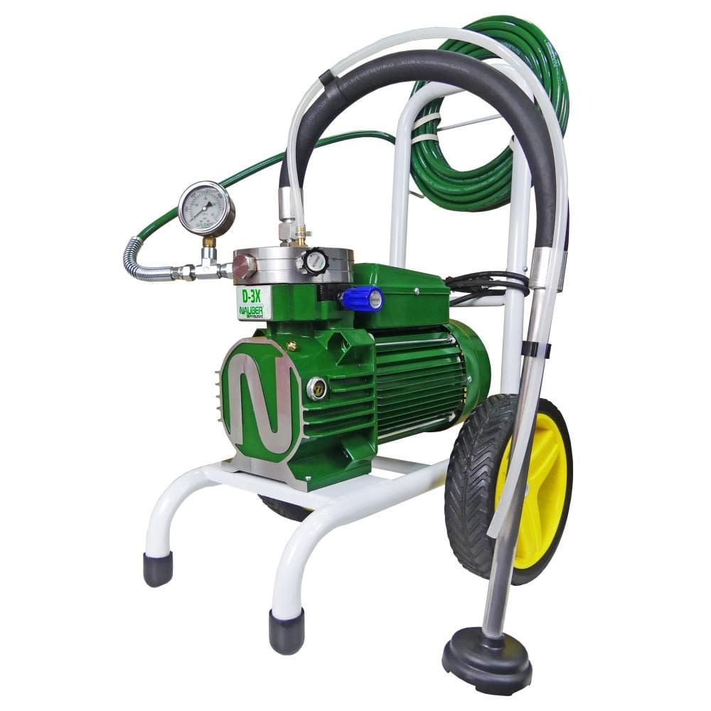 Máquina Airless Pulverizadora D-3X 3,6L em Aço Anti-Ferrugem com Motor 220V Blindado Verde