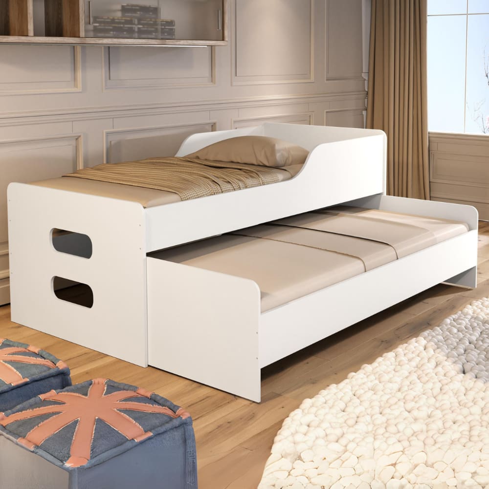 Bicama Solteiro Elis Cama com Auxiliar Reforçada Basoto Brasil