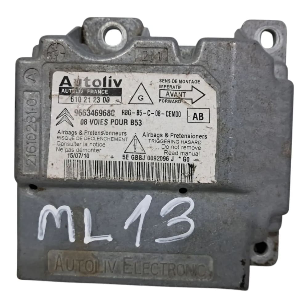 Módulo Air Bag  C4 Pallas 9663469680