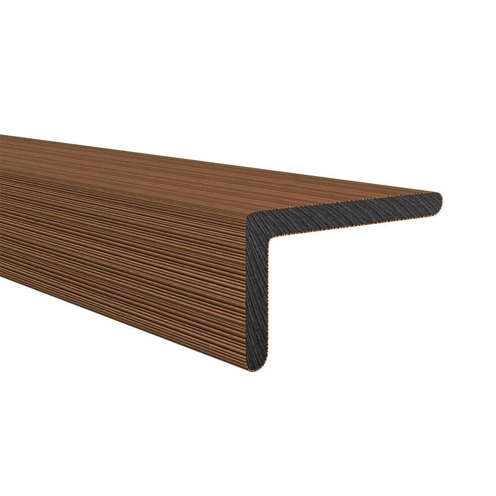 Acabamento Deck Modaza WPC, 6 x 2,90m, Imbuia