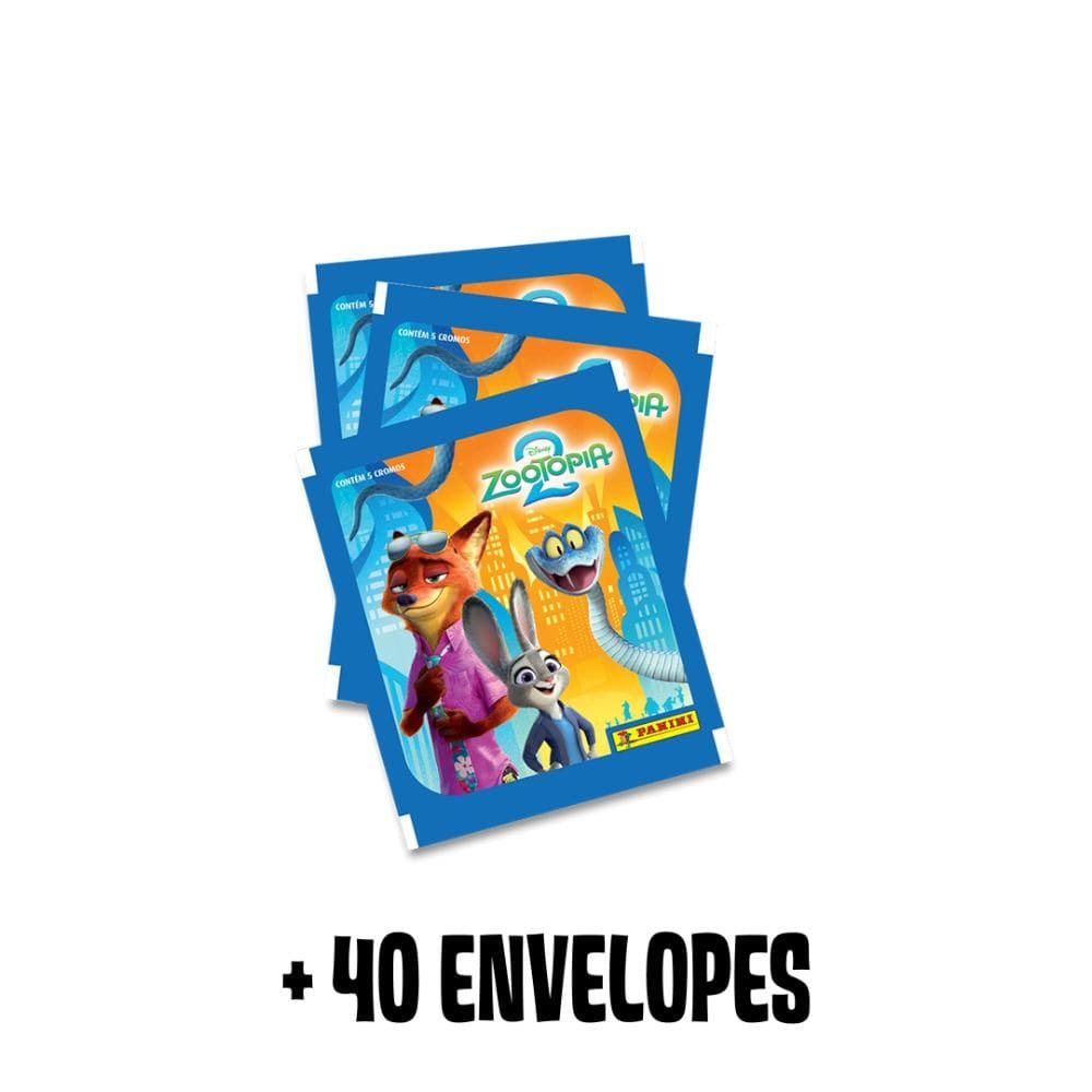 ZOOTOPIA MOVIE - Kit Com 40 Envelopes