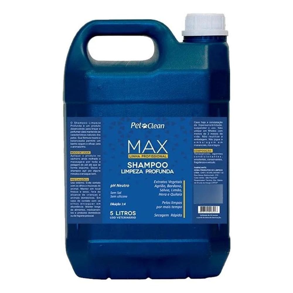 MP - 2X Shampoo Premium Banho Tosa Pet Clean