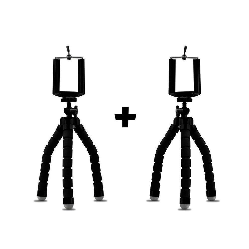 Tripé Celular Camera Mini Tripe Kit 2 Lojinha