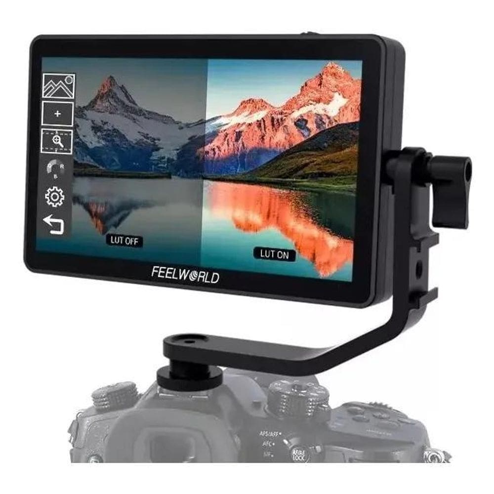 2X Monitor Feelworld F6 Plus V2 Touch 3D Lut 6