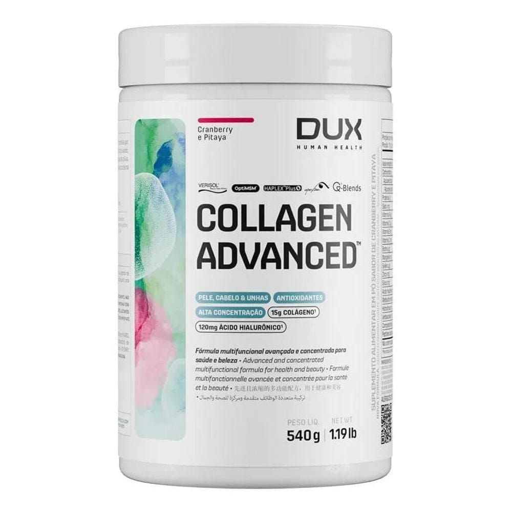 2X Colágeno Advanced Hidrolisado Verisol Dux Nutrition 540G