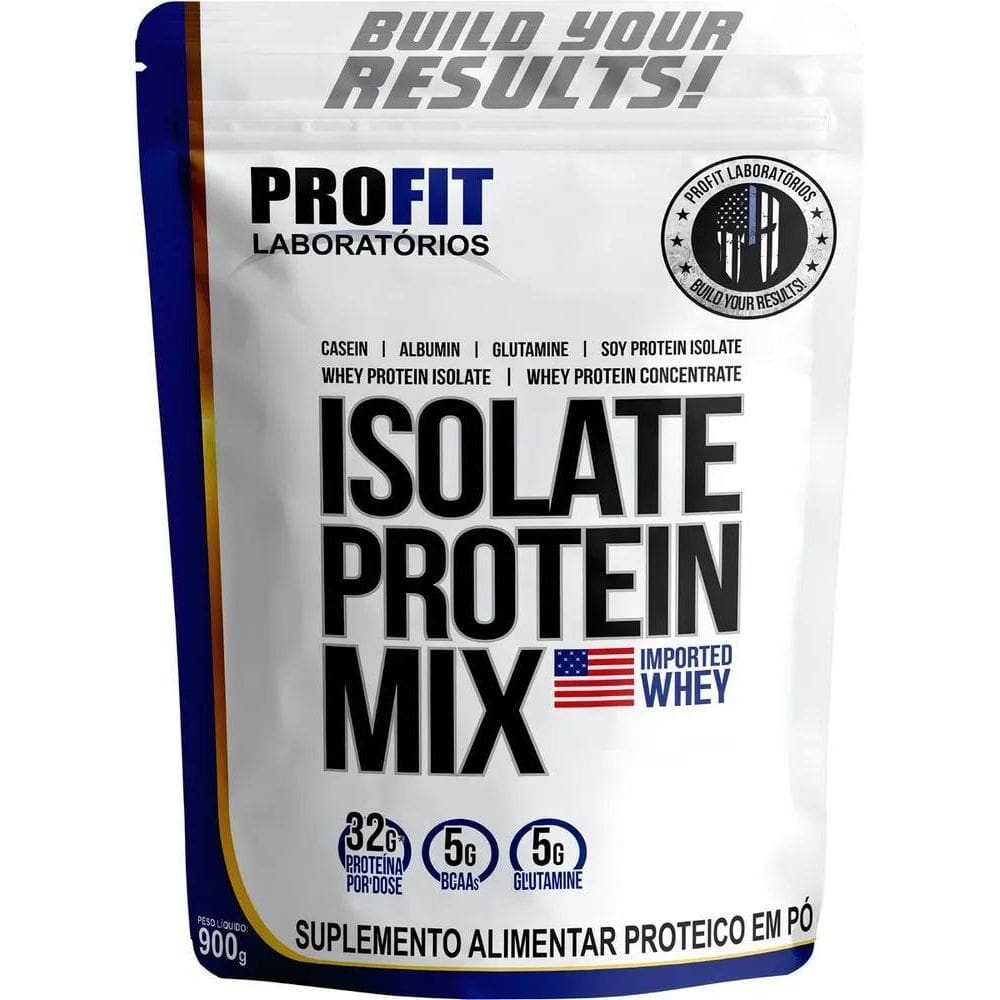 2X Whey Protein Isolado Mix Refil 900G - Profit Labs Sabor T