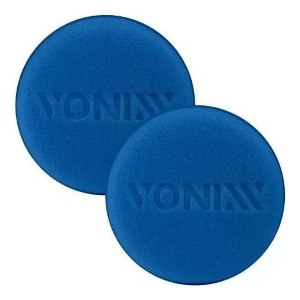 2X Kit 2 Aplicador De Espuma Vonixx Para Ceras Hidratantes