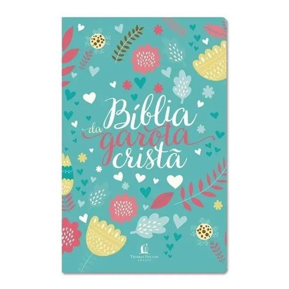 2X Bíblia Da Garota Cristã, Ntlh, Tecido, De Thomas Nelson B