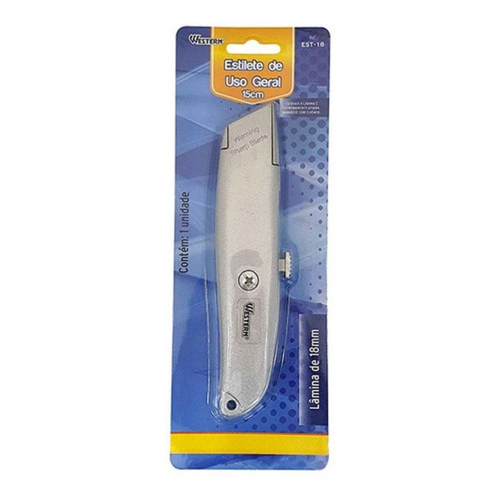 Estilete Trapezoidal 18Mm Western
