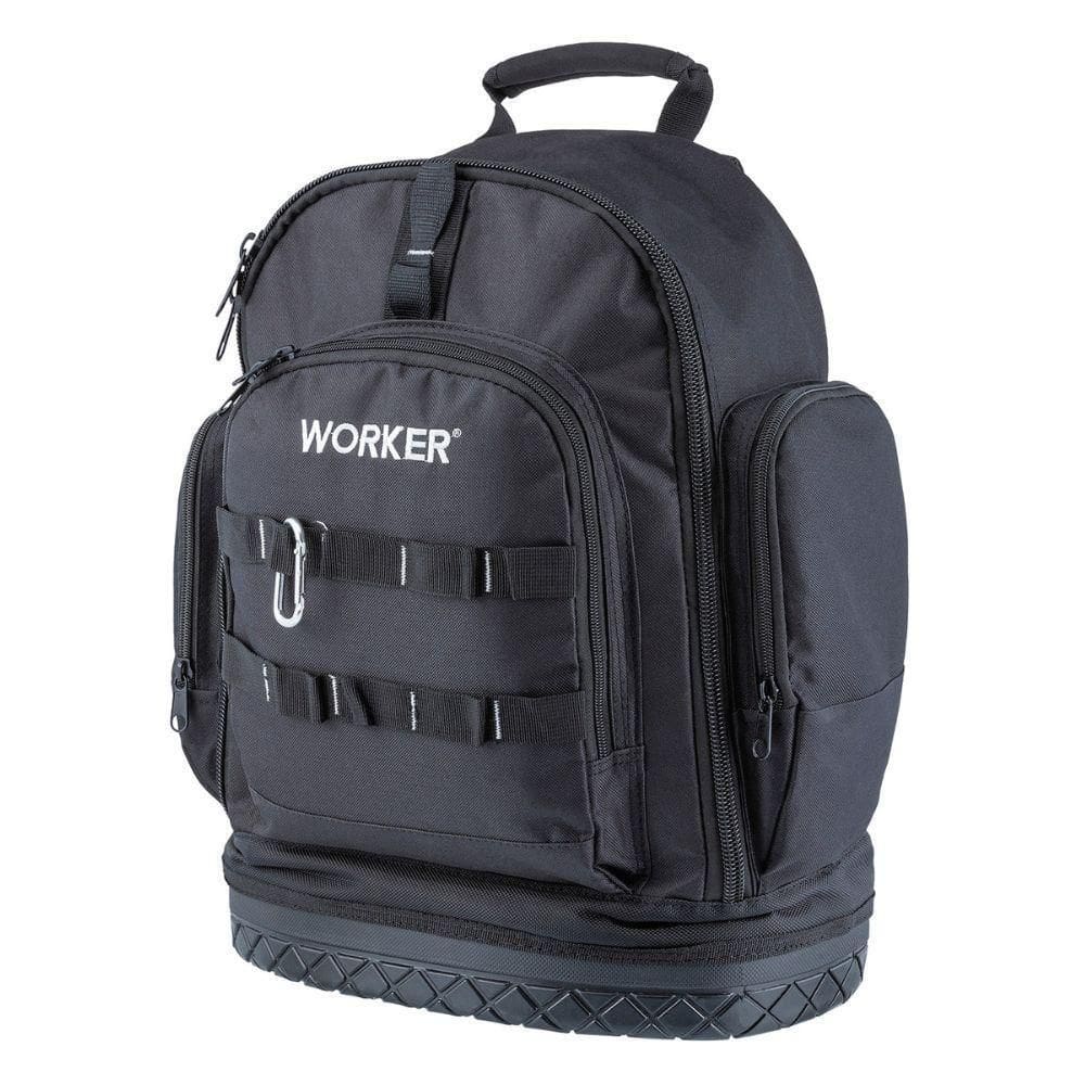 Mochila Para Ferramentas 14`` Poliéster Preta Worker
