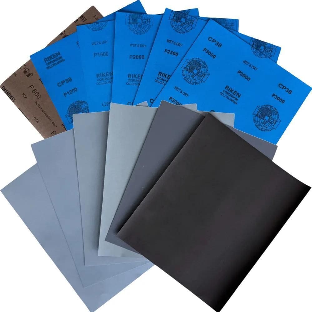 2X Lixa D`Agua Riken  3000 Polimento