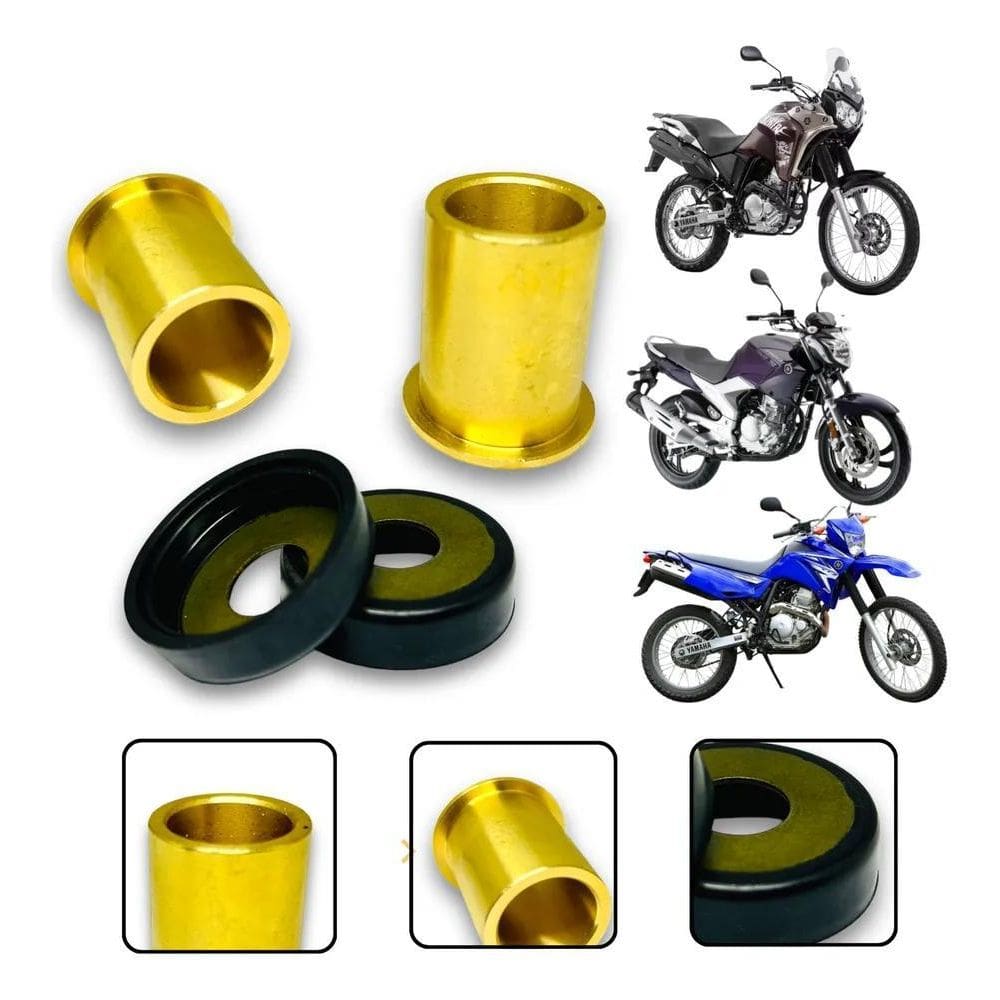 2X Bucha Balança Bronze Xtz 125 Xtz 150 Crosser Lander 250