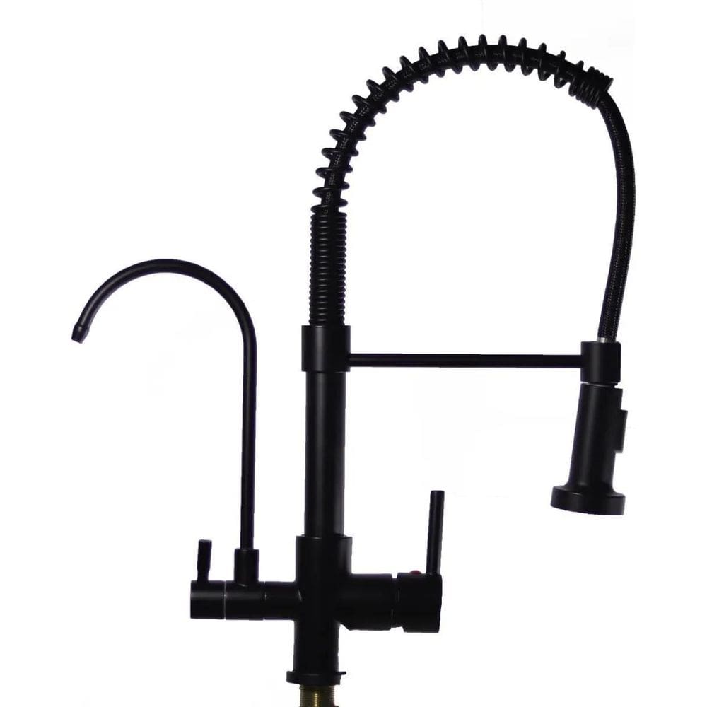 Torneira Cozinha Gourmet Monocomando Black Com Saída Filtro