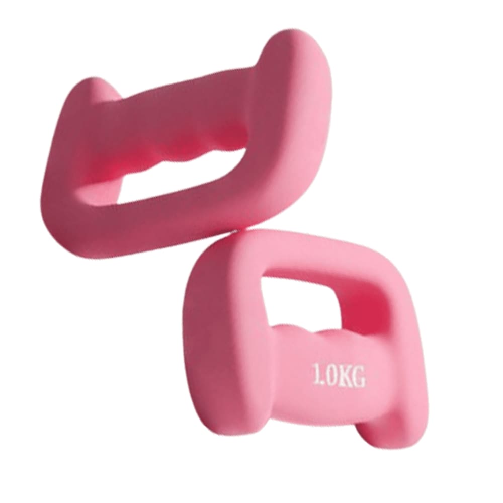 Peso De Mao Halter Boxing Dumbell 1kg Revestido Musculacao Academia Fisoterapia Pilates Treino Fitness Exercicio Fisico