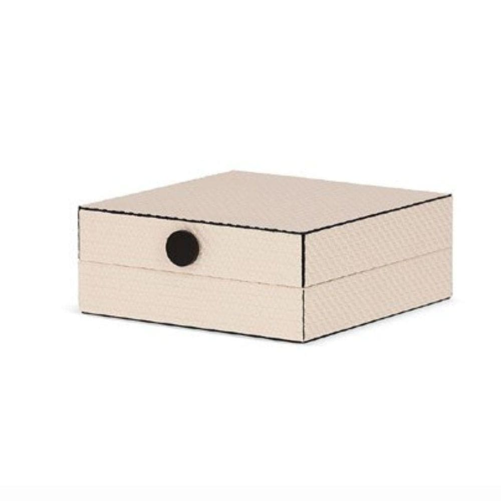 Caixa Organizadora Em Mdf E Pu 20367 8,5X21,5X21,5Cm Mart