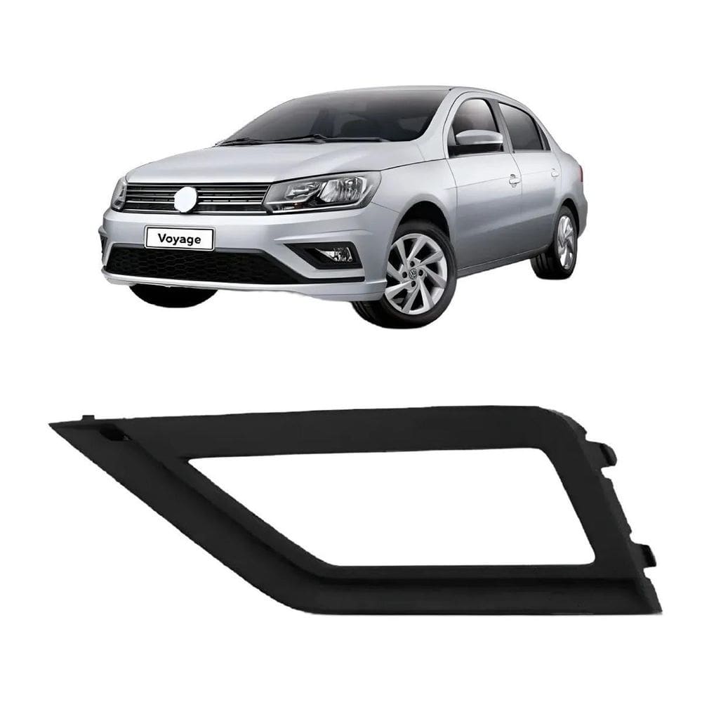 Grade Moldura Farol Milha Auxiliar Gol Voyage G8 2018 A 2020