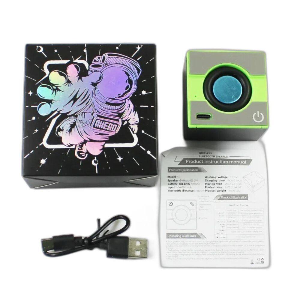 Caixinha Som Astronauta Entrega Imediata Durável Produto