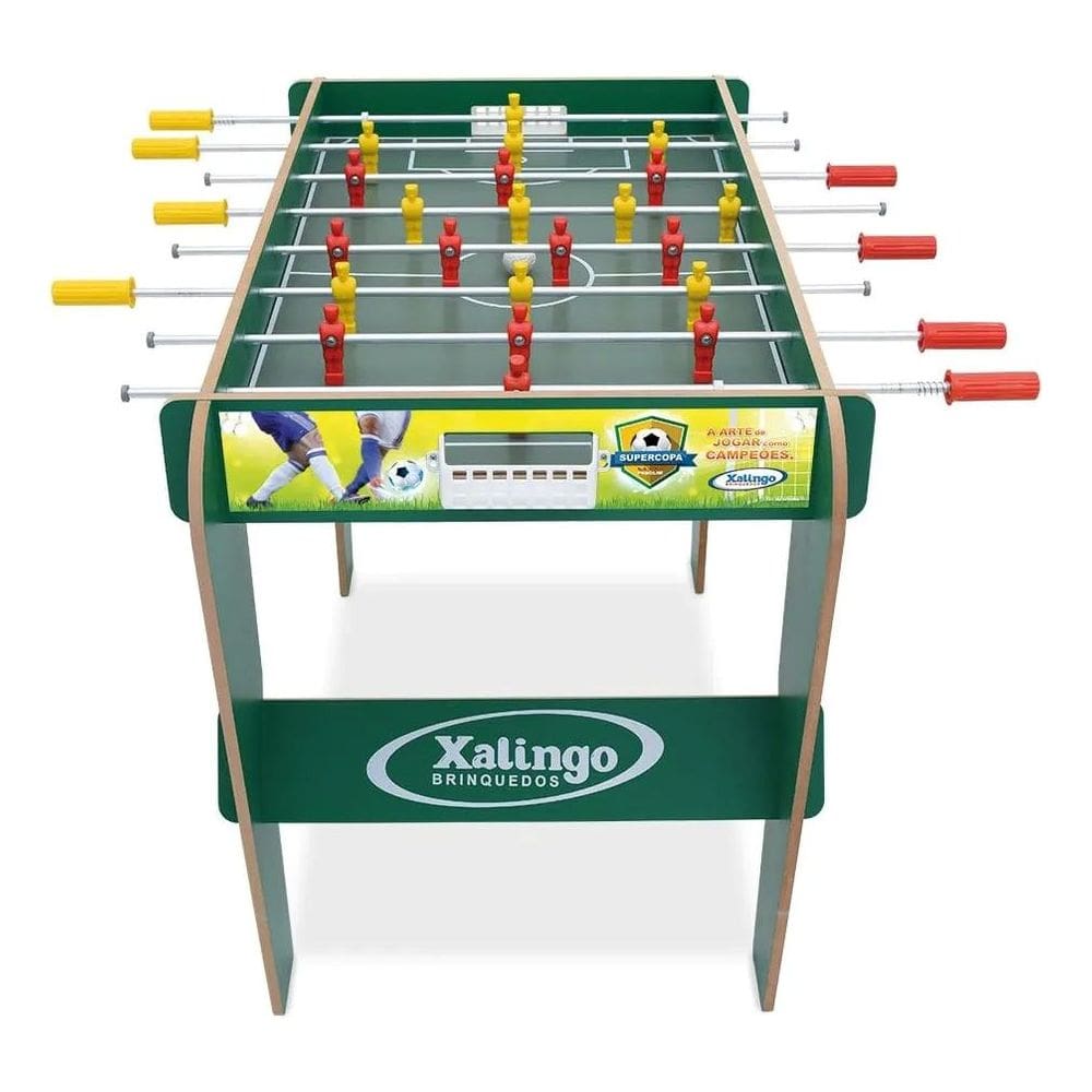 Mesa Pebolim Super Copa Xaliingo Madeira Reflorestada