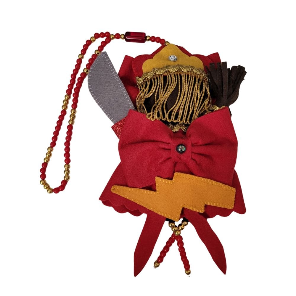 Orixá Iansã com Guia - Artesanal